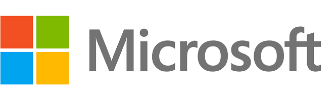 Graphical Logo for Microsoft. 